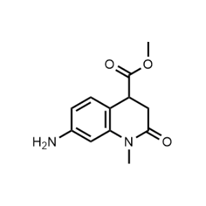 Methyl 7-amino-1-methyl-2-oxo-1,2,3,4-tetrahydroquinoline-4-carboxylate|CS-1353946