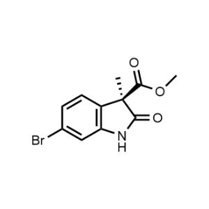 Methyl (R)-6-bromo-3-methyl-2-oxoindoline-3-carboxylate|CS-1353957