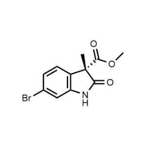 Methyl (S)-6-bromo-3-methyl-2-oxoindoline-3-carboxylate|CS-1354063