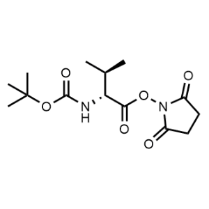 2,5-Dioxopyrrolidin-1-yl (tert-butoxycarbonyl)-D-valinate|CS-1354169