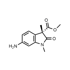 Methyl (S)-6-amino-1,3-dimethyl-2-oxoindoline-3-carboxylate|CS-1354185