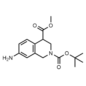 2-(tert-Butyl) 4-methyl 7-amino-3,4-dihydroisoquinoline-2,4(1H)-dicarboxylate|CS-1354187