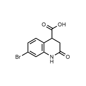 7-Bromo-2-oxo-1,2,3,4-tetrahydroquinoline-4-carboxylic acid|CS-1354189