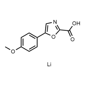 5-(4-Methoxyphenyl)oxazole-2-carboxylic acid lithium|CS-1354268