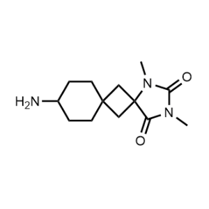 10-Amino-1,3-dimethyl-1,3-diazadispiro[4.1.57.15]tridecane-2,4-dione|CS-1354568