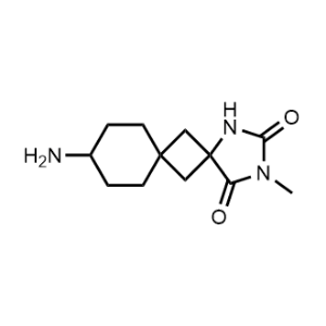 10-Amino-3-methyl-1,3-diazadispiro[4.1.57.15]tridecane-2,4-dione|CS-1354574