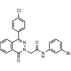 N-(3-Bromophenyl)-2-(4-(4-chlorophenyl)-1-oxophthalazin-2(1H)-yl)acetamide|CS-1354690