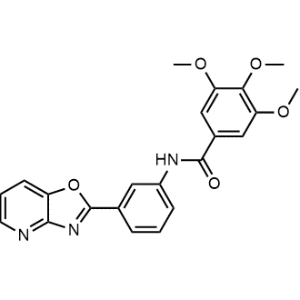 3,4,5-Trimethoxy-N-(3-(oxazolo[4,5-b]pyridin-2-yl)phenyl)benzamide|CS-1354692