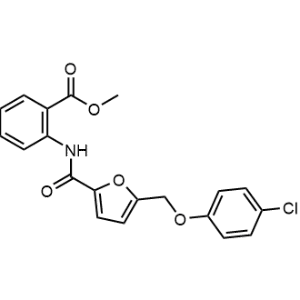 Methyl 2-(5-((4-chlorophenoxy)methyl)furan-2-carboxamido)benzoate|CS-1354703