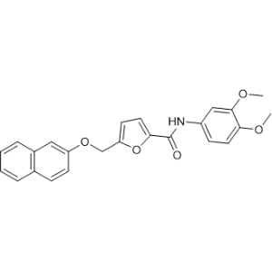 N-(3,4-Dimethoxyphenyl)-5-((naphthalen-2-yloxy)methyl)furan-2-carboxamide|CS-1354705