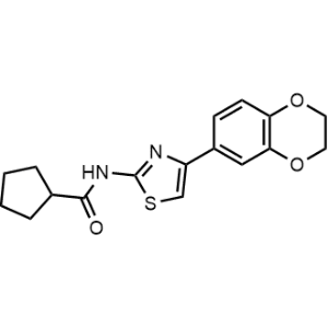 N-(4-(2,3-Dihydrobenzo[b][1,4]dioxin-6-yl)thiazol-2-yl)cyclopentanecarboxamide|CS-1354727