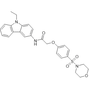 N-(9-Ethyl-9H-carbazol-3-yl)-2-(4-(morpholinosulfonyl)phenoxy)acetamide|CS-1354730