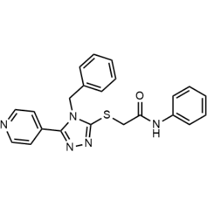 2-((4-Benzyl-5-(pyridin-4-yl)-4H-1,2,4-triazol-3-yl)thio)-N-phenylacetamide|CS-1354734