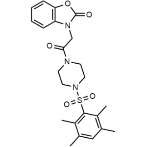 3-(2-Oxo-2-(4-((2,3,5,6-tetramethylphenyl)sulfonyl)piperazin-1-yl)ethyl)benzo[d]oxazol-2(3H)-one|CS-1354763