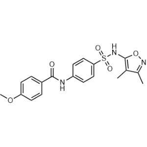 N-(4-(N-(3,4-Dimethylisoxazol-5-yl)sulfamoyl)phenyl)-4-methoxybenzamide|CS-1354778