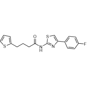 N-(4-(4-Fluorophenyl)thiazol-2-yl)-4-(thiophen-2-yl)butanamide|CS-1354781