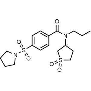 N-(1,1-Dioxidotetrahydrothiophen-3-yl)-N-propyl-4-(pyrrolidin-1-ylsulfonyl)benzamide|CS-1354782