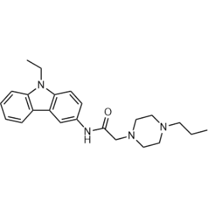 N-(9-Ethyl-9H-carbazol-3-yl)-2-(4-propylpiperazin-1-yl)acetamide|CS-1354783