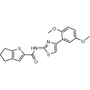 N-(4-(2,5-Dimethoxyphenyl)thiazol-2-yl)-5,6-dihydro-4H-cyclopenta[b]thiophene-2-carboxamide|CS-1354784