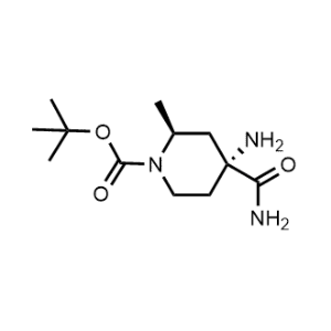 tert-Butyl (2S,4R)-4-amino-4-carbamoyl-2-methylpiperidine-1-carboxylate|CS-1354979