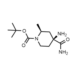 tert-Butyl (2S,4S)-4-amino-4-carbamoyl-2-methylpiperidine-1-carboxylate|CS-1354980