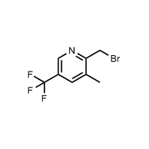 2-(Bromomethyl)-3-methyl-5-(trifluoromethyl)pyridine|CS-1355091