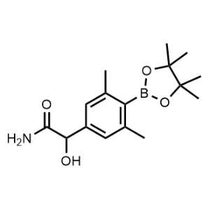 2-(3,5-Dimethyl-4-(4,4,5,5-tetramethyl-1,3,2-dioxaborolan-2-yl)phenyl)-2-hydroxyacetamide|CS-1355095