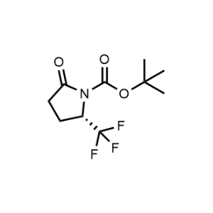 tert-Butyl (S)-2-oxo-5-(trifluoromethyl)pyrrolidine-1-carboxylate|CS-1355100