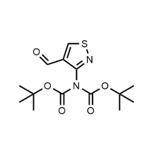 Di-tert-butyl (4-formylisothiazol-3-yl)iminodicarbonate|CS-1355271