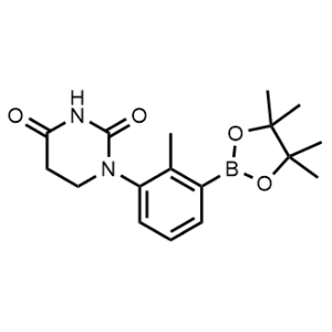 1-(2-Methyl-3-(4,4,5,5-tetramethyl-1,3,2-dioxaborolan-2-yl)phenyl)dihydropyrimidine-2,4(1H,3H)-dione|CS-1355274