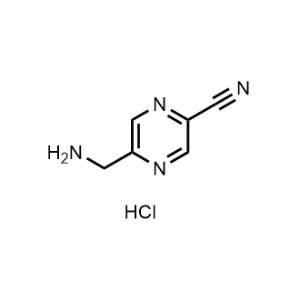5-(Aminomethyl)pyrazine-2-carbonitrile hydrochloride|CS-1355277