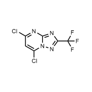 5,7-Dichloro-2-(trifluoromethyl)-[1,2,4]triazolo[1,5-a]pyrimidine|CS-1355279