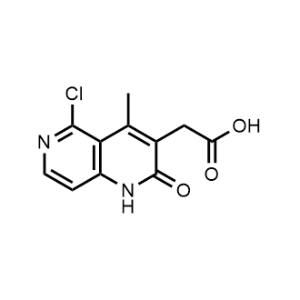 2-(5-Chloro-4-methyl-2-oxo-1,2-dihydro-1,6-naphthyridin-3-yl)acetic acid|CS-1355304