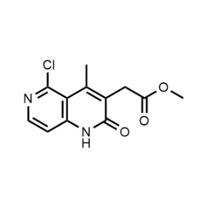Methyl 2-(5-chloro-4-methyl-2-oxo-1,2-dihydro-1,6-naphthyridin-3-yl)acetate|CS-1355305