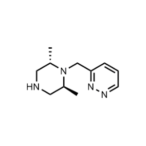 3-(((2S,6S)-2,6-Dimethylpiperazin-1-yl)methyl)pyridazine|CS-1356209