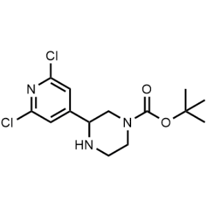 tert-Butyl 3-(2,6-dichloropyridin-4-yl)piperazine-1-carboxylate|CS-1356259