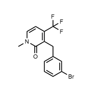 3-(3-Bromobenzyl)-1-methyl-4-(trifluoromethyl)pyridin-2(1H)-one|CS-1356294