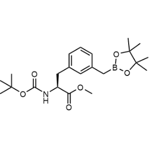 Methyl (S)-2-((tert-butoxycarbonyl)amino)-3-(3-((4,4,5,5-tetramethyl-1,3,2-dioxaborolan-2-yl)methyl)phenyl)propanoate|CS-1356297