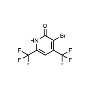 3-Bromo-4,6-bis(trifluoromethyl)pyridin-2(1H)-one|CS-1356298