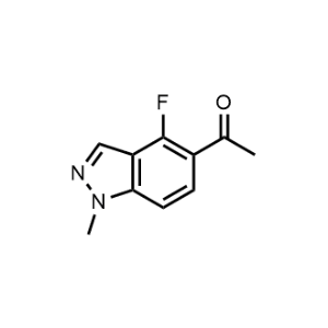 1-(4-Fluoro-1-methyl-1H-indazol-5-yl)ethan-1-one|CS-1356305