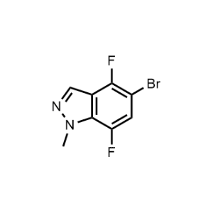 5-Bromo-4,7-difluoro-1-methyl-1H-indazole|CS-1356311