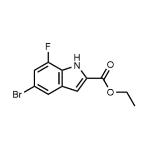 Ethyl 5-bromo-7-fluoro-1H-indole-2-carboxylate|CS-1356314