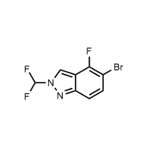 5-Bromo-2-(difluoromethyl)-4-fluoro-2H-indazole|CS-1356315