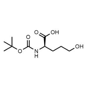 (R)-2-((tert-Butoxycarbonyl)amino)-5-hydroxypentanoic acid|CS-1356319