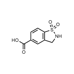 2,3-Dihydrobenzo[d]isothiazole-5-carboxylic acid 1,1-dioxide|CS-1356330