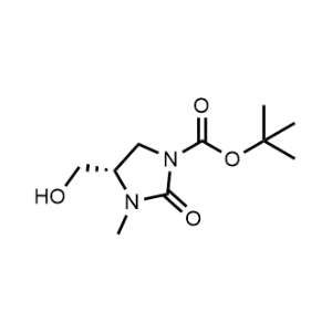 tert-Butyl (S)-4-(hydroxymethyl)-3-methyl-2-oxoimidazolidine-1-carboxylate|CS-1356389