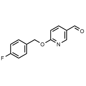 6-((4-Fluorobenzyl)oxy)nicotinaldehyde|CS-1356418