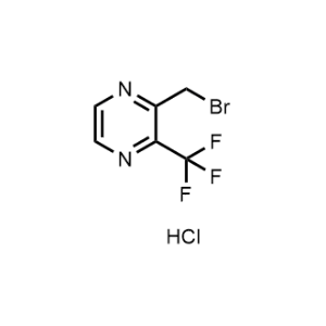 2-(Bromomethyl)-3-(trifluoromethyl)pyrazine hydrochloride|CS-1356480