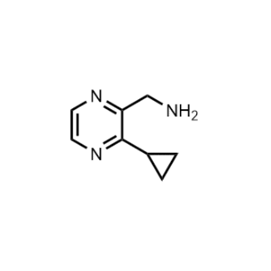 (3-Cyclopropylpyrazin-2-yl)methanamine|CS-1356507
