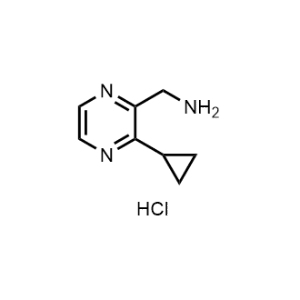 (3-Cyclopropylpyrazin-2-yl)methanamine hydrochloride|CS-1356510